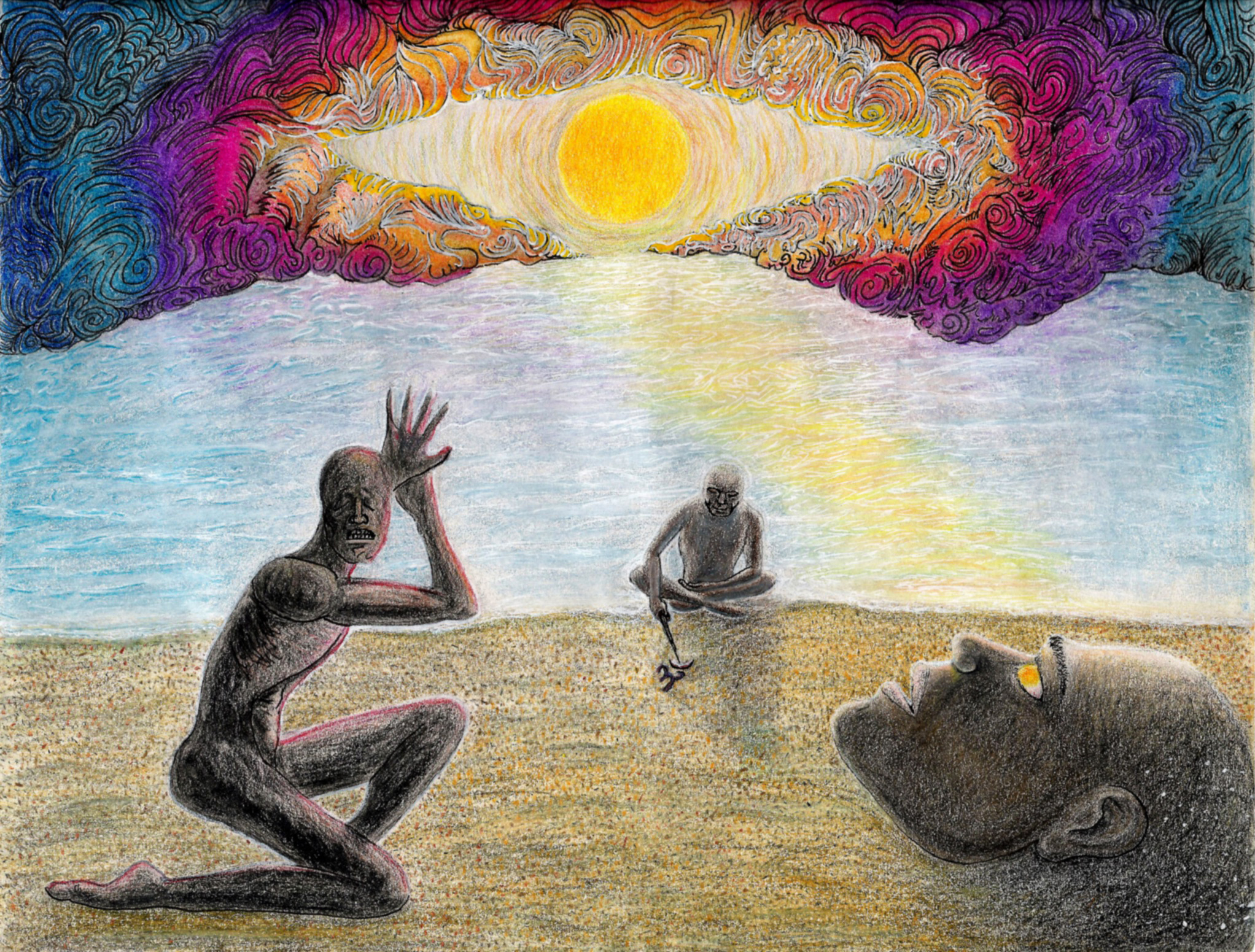 Being with the Sun, Art by Bryan Anthony Vallone