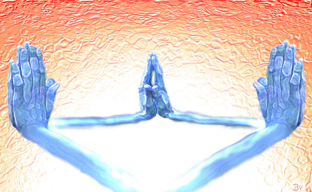 Blue Triad, Art by Bryan Anthony Vallone