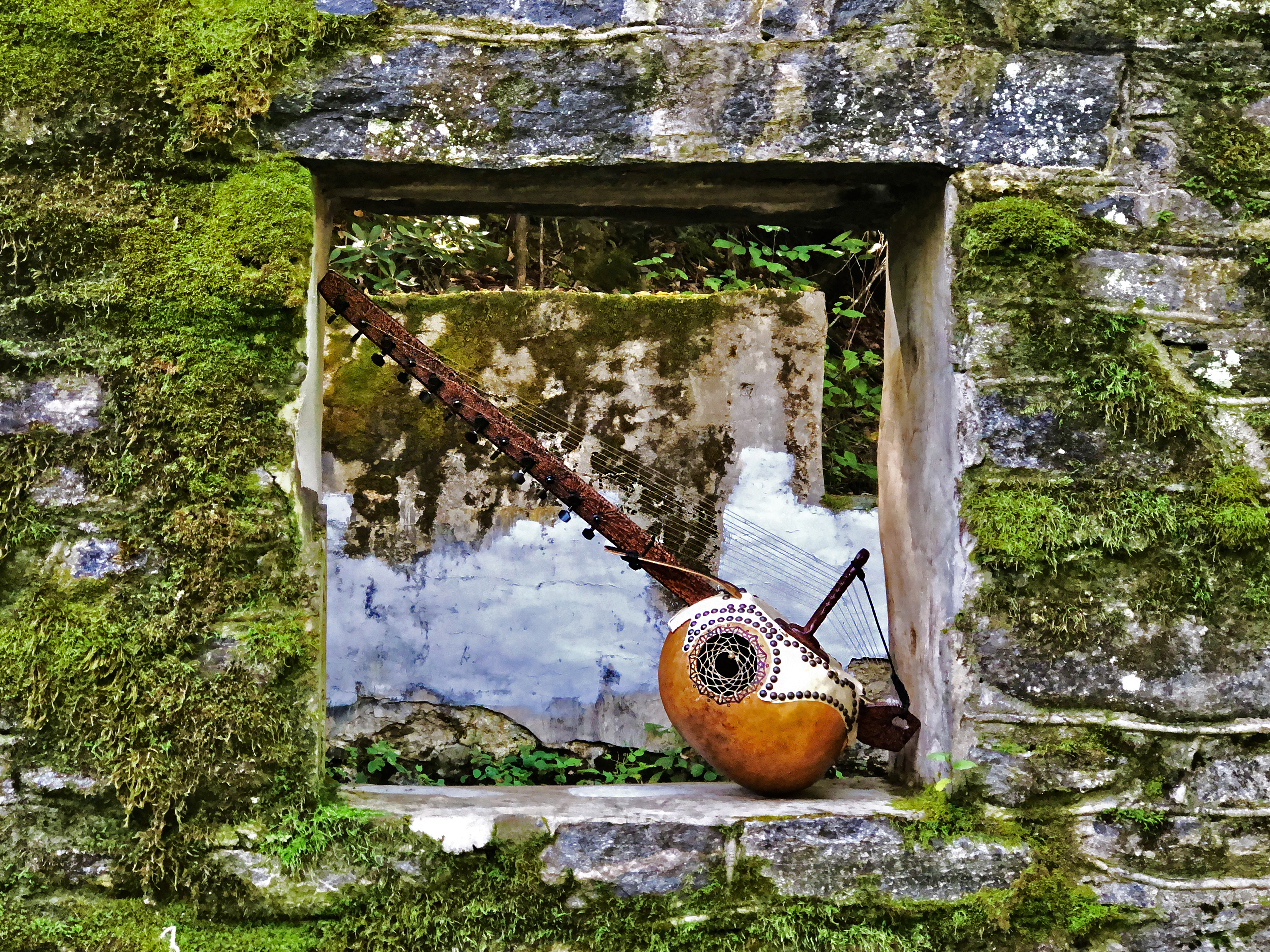 Dreamweaver N'goni at Catawba Ruins by Bryan Anthony Vallone