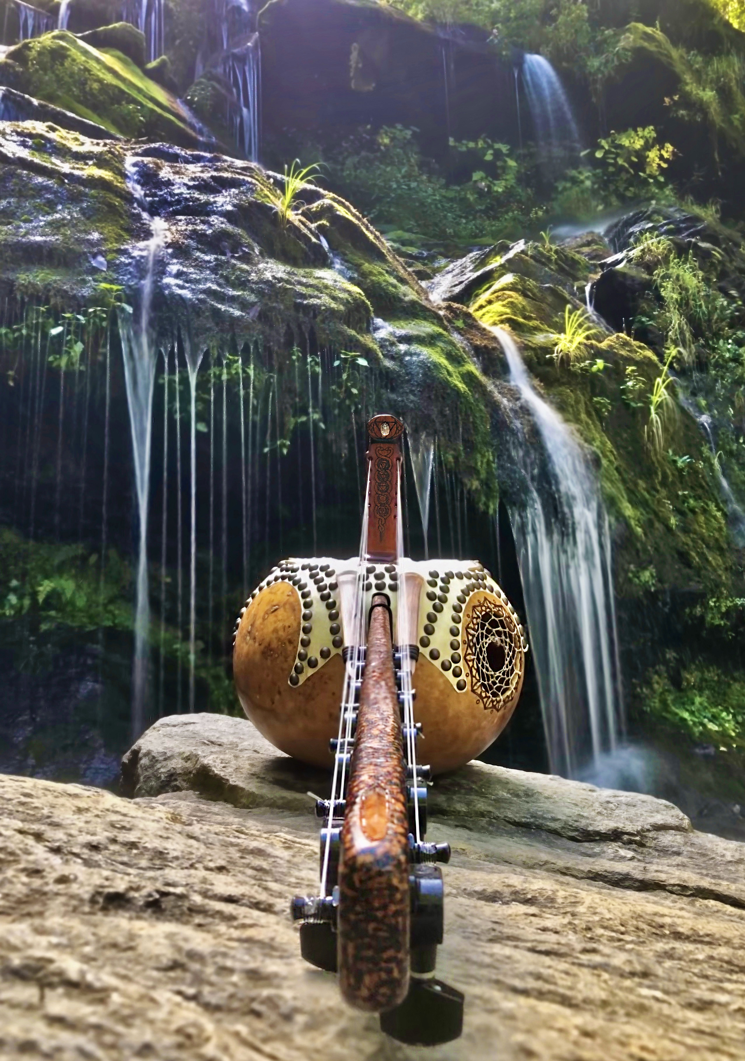 Dreamweaver N'goni at Catawba Falls by Bryan Anthony Vallone